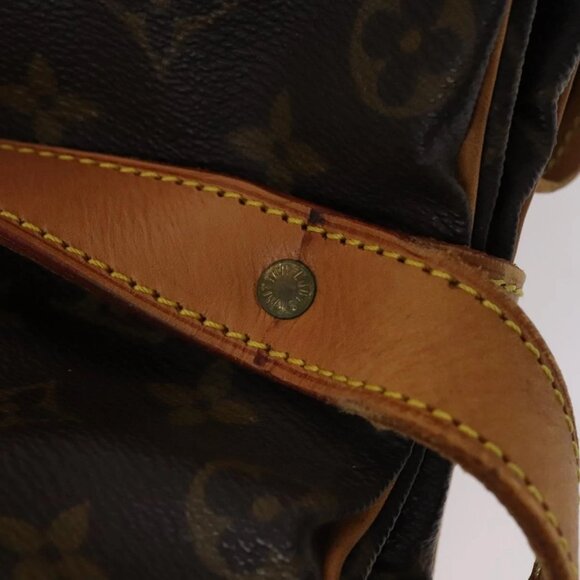 LOUIS VUITTON Monogram Saumur 35 Shoulder Bag M42254 LV Auth ar13275 - Picture 14 of 16